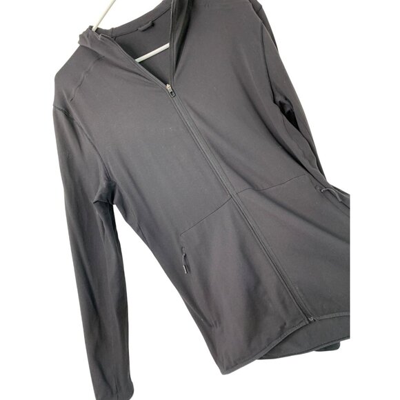 Lululemon Mens Surge Warm Black Full-Zip Hoodie Jacket Size S EUC 8342 rulu - Picture 4 of 13